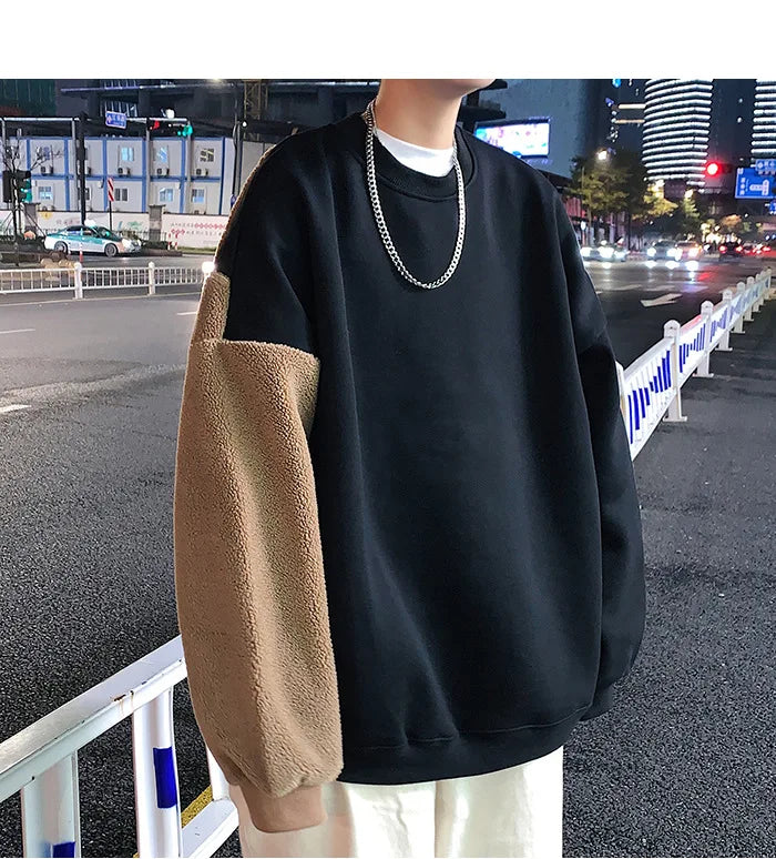 Winter Pullover Sweater Women Tops Bear Boho Casual Pocket Long Sleeve Pull Female Solid Warm Sweaters Pullovers