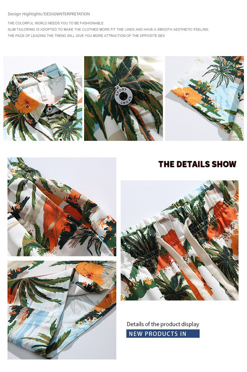 Wassup Rocky Quick-Dry Casual Two-piece Set Short Sleeve