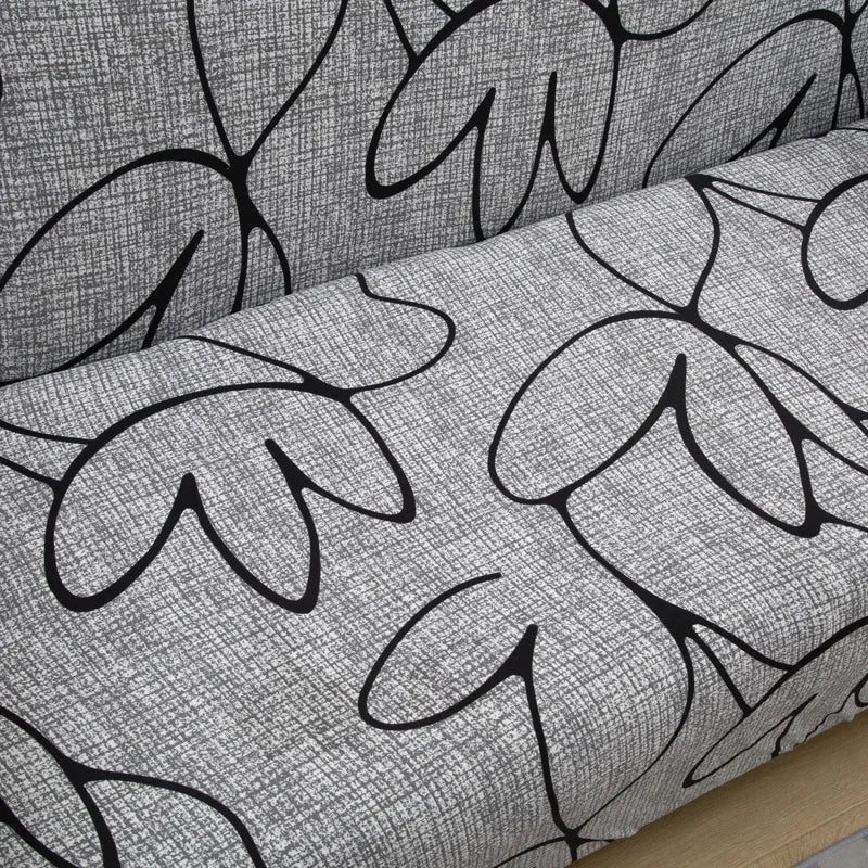 1pc Flower Printed Elastic Sofa Cover Antidirty Spandex Sofa Cover Furniture Protector for Bedroom Office Living Room Home Decor