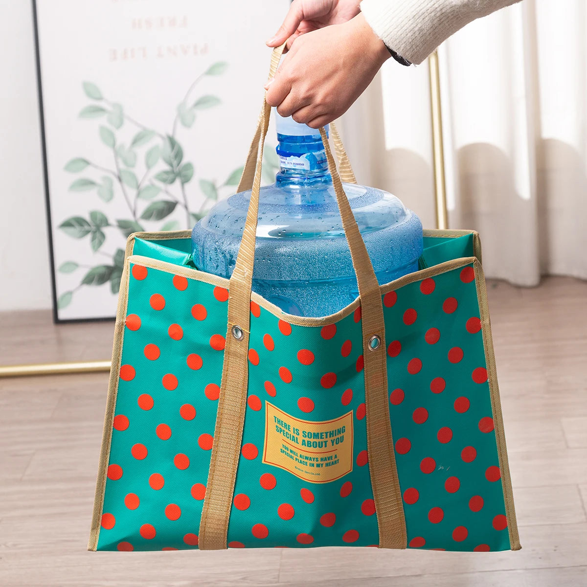 Oversized Duffle Moving House Storage Bag Woven Big Travel Quilt Clothes Waterproof Film Large Capacity Shipping Bag