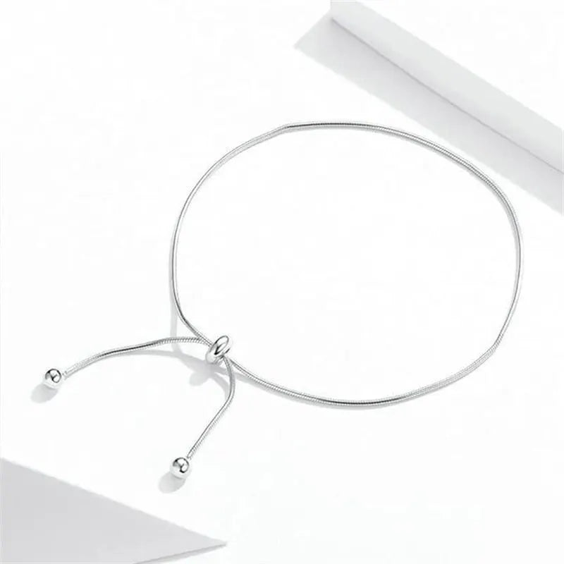 Simple Adjustable Chain Anklet Bracelet for Women Fashion Vintage Thin Chain Anklet Female Foot Beach Jewelry accessories Gift