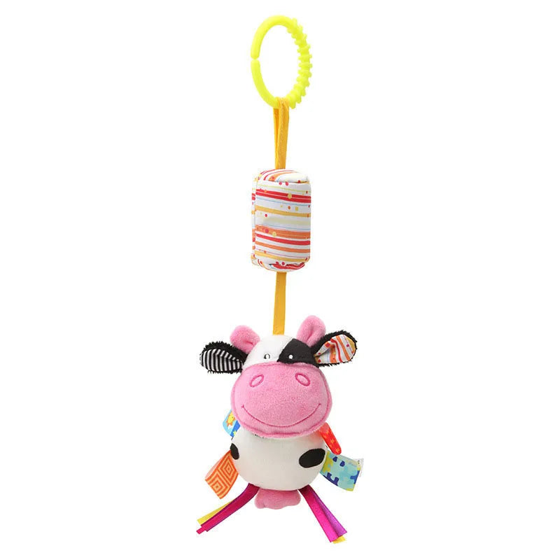 Babybett Hängende Rasseln Spielzeug Autositz Spielzeug Weiche Mobiles Kinderwagen Kinderbett Kinderbett Spiralspielzeug Kinderwagen Hängende Puppen für Babys Neugeborenes Geschenk 