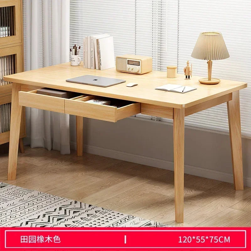 Wood Home Office Computer Desk Corner Desk with 3 Drawers and 2 Shelves,Large L-Shaped Study Writing Table Storage Cabinet