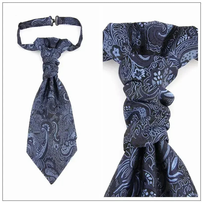 British Style Designers Fashion New Men's Suit Short Neck Tie Luxury Necktie Formal Dress Striped Shirt Gift Wedding Accessories mon