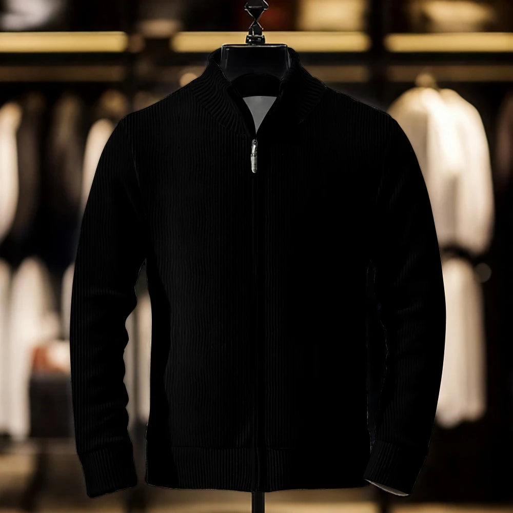 2024 Men’s Casual Christmas 3D Print Sweater Cardigan Loose Outerwear Coat, Winter Men’s Fashion Jacket, Casual Men’s Clothing