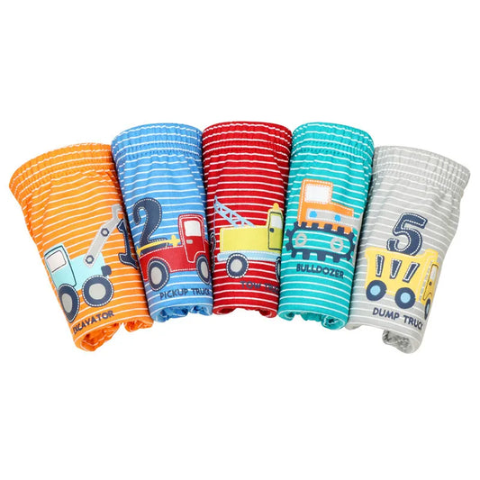 Children Panties Cartoon Kids Thong Underwear Cotton Briefs For Kids Breathable Printed Comfortable Boys Lingerie