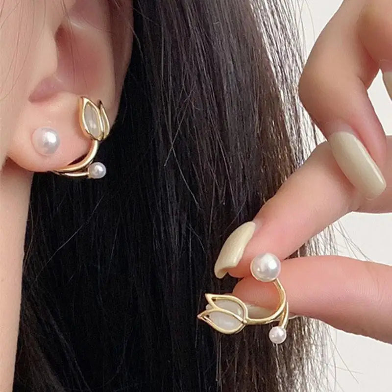 925 Silver Needle Green Crystal Butterfly Drop Earrings For Women Korean Jewelry 2024 Trending Fairy Luxury Women's Earrings New