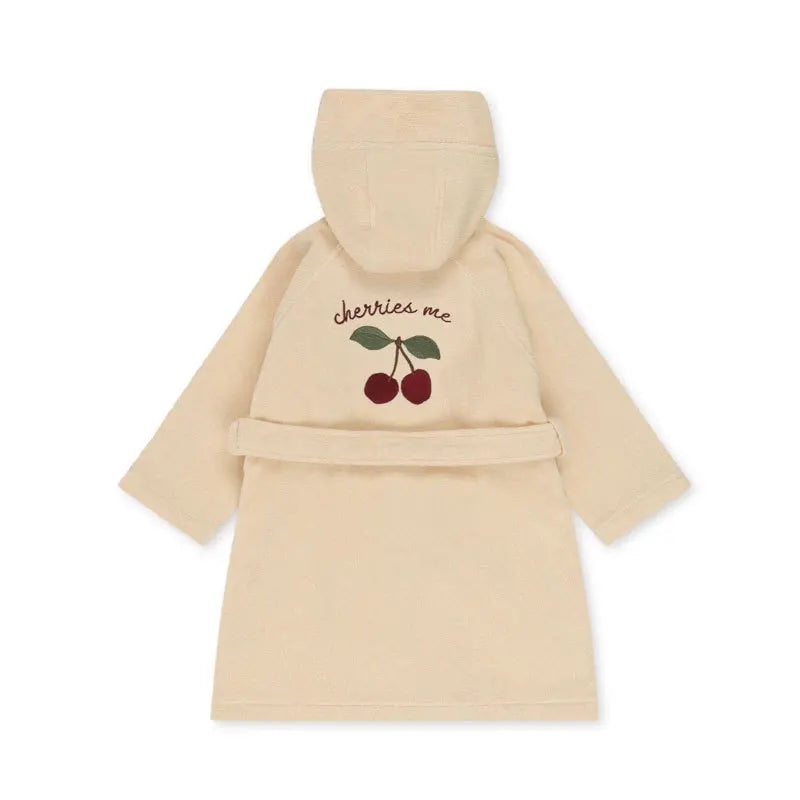 2024 KS Kids Cute Lemon Bathrobe Boys Girl Pajamas Toddler Clothing Children Soft Bath Robe Nightgown Teenager Towels 1-12 Years