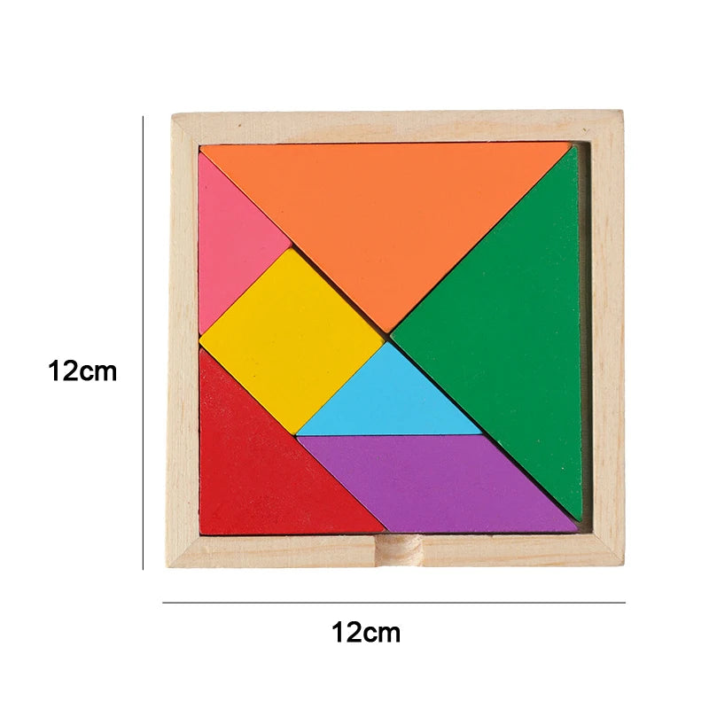 Montessori Babyspielzeug Kinder 3D Holzpuzzles Frühes Lernen Babyspiele Spielzeug Pädagogisches Holzspielzeug Für Kinder Geburtstagsgeschenke 