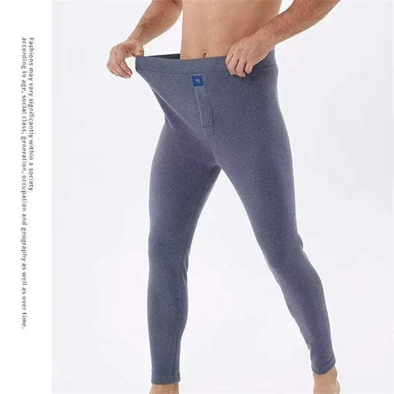Hinzugefügt Fleece verdickte Kamelwolle Hose 2024 Herbst Winter Herren Damen Thermohose Hohe Elastizität Wärmeformende Hose Damen
