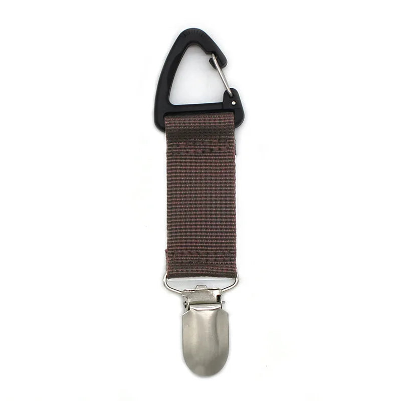 Hat Metal Clip for Traveling Hanging on Bag Handbag Backpack Luggage for Kids Adults Outdoor Travel  Accessories Dropshipping