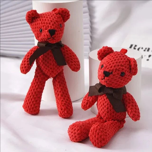 Neu Kinder Plüsch Tiere Spielzeug Nette Bär Gefüllte Taschen Schlüsselanhänger Puppen Geschenke Geburtstag Hochzeit Party Decor Kinder Baby Bär Zeug