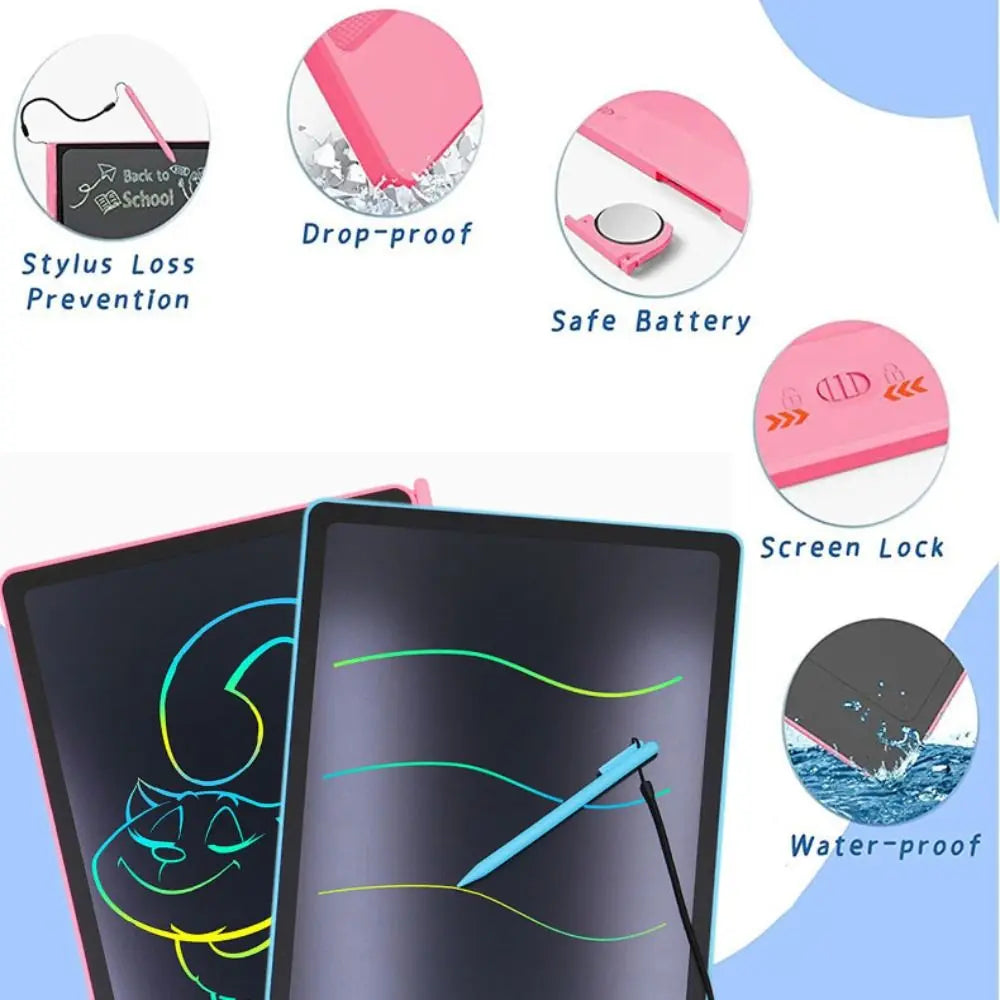16-Zoll-Handschrift-Doodle-Board Neue digitale LCD-Grafik-Zeichenblöcke Mädchen-Jungen-Spielzeug Elektronisches Schreibtablett 