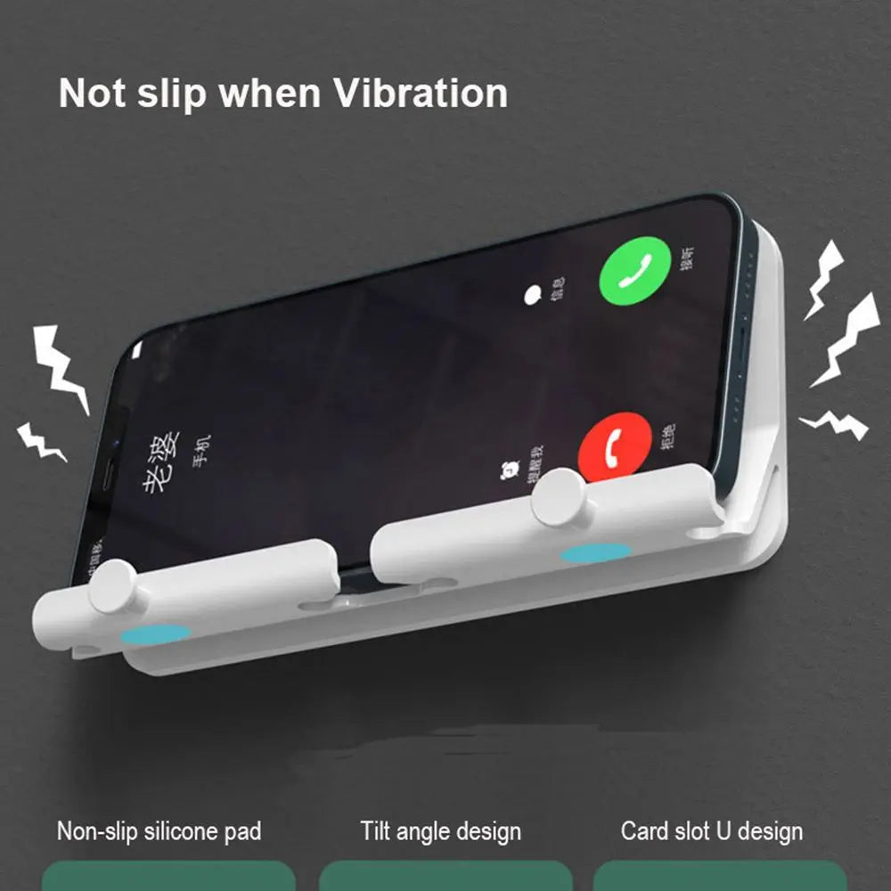 Hook Charging Adapter Cable Organizer Mount Bracket Mobile Phone Hanging Stand Wall Charger Holder