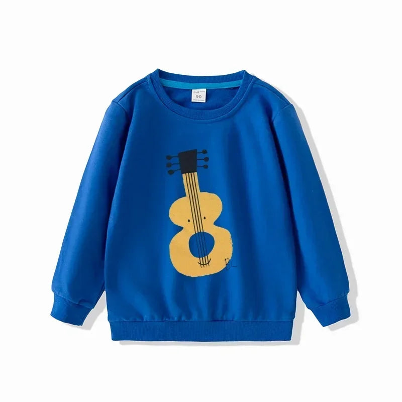 Kids Sweatshirts 2024 Autumn Girls Clothing Cartoon Baby Pullover Boys hoodies Terry Children Top Tees Outfits
