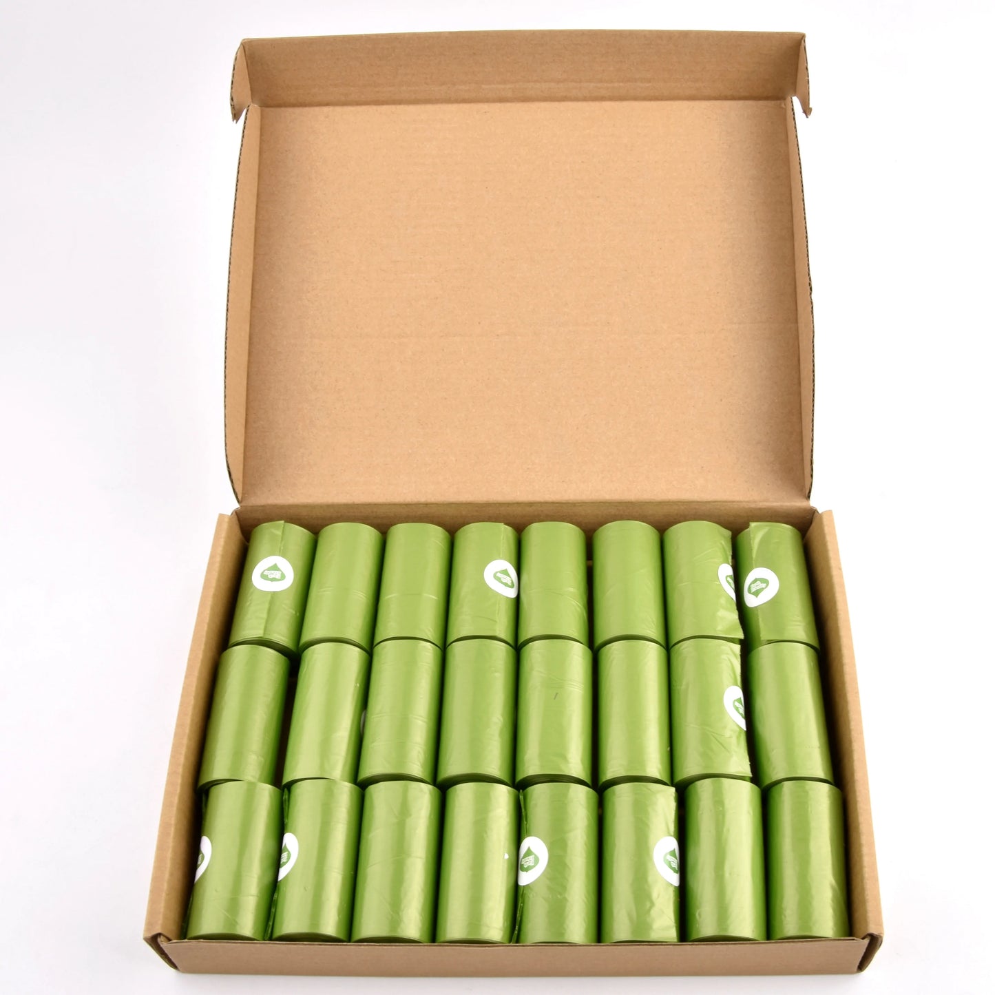 Thickened 0.18mm Biodegradable Pet Waste Bags Portable Dog Poop Bags Eco-friendly Outdoor Pet Poop Pickup Bags with Organizer