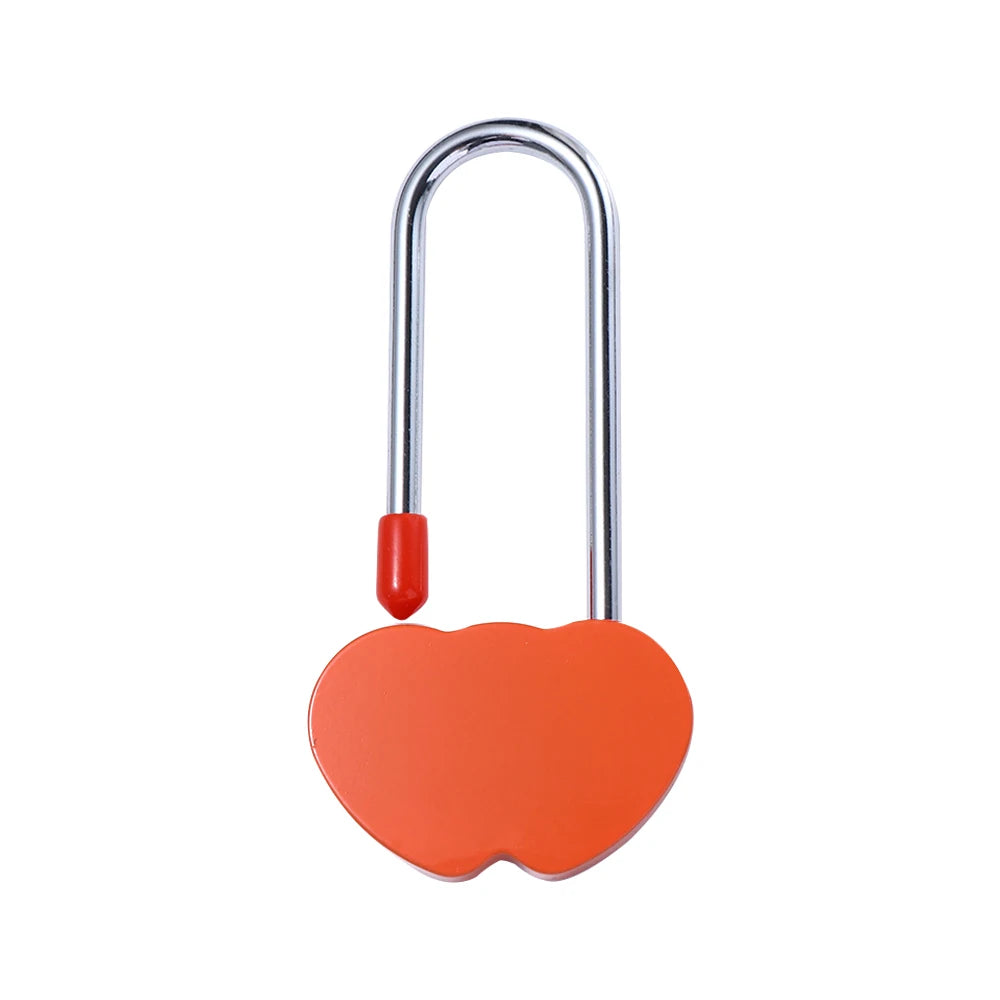 For Lovers Wedding Travel Supplies Couples Anniversary Without Key Heart Shape Keepsake Wedding Gifts Love Padlock Wish Lock