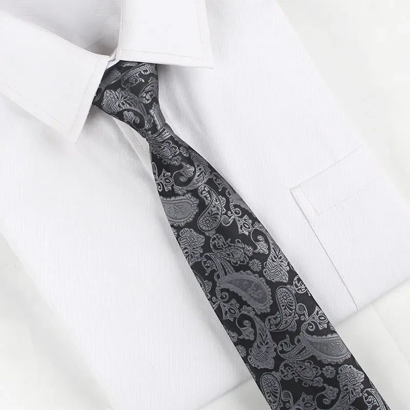 British Style Designers Fashion New Men's Suit Short Neck Tie Luxury Necktie Formal Dress Striped Shirt Gift Wedding Accessories mon