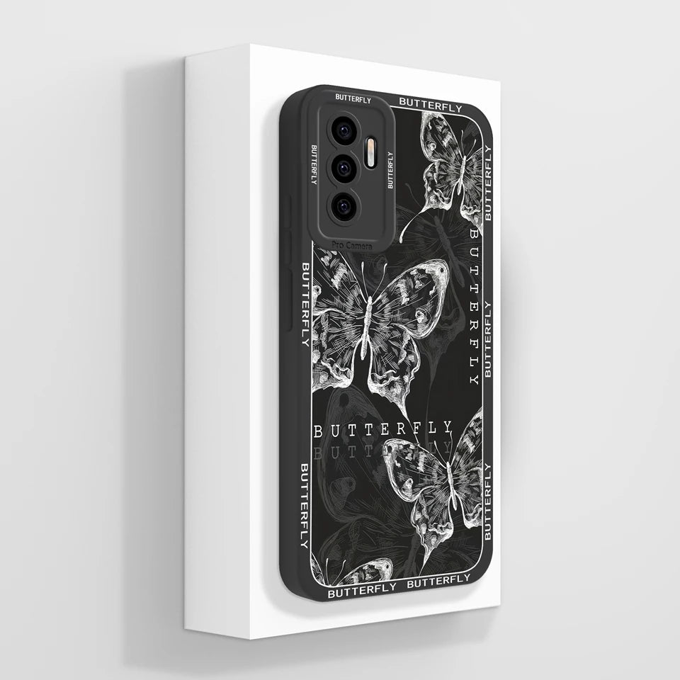 Case For Vivo S10E 5G V23E 4G 5G Y75 4G Beautiful Flower Cartoon Girl Liquid Anti-fall Phone Cover For VivoS10e V23e Y75 Funda