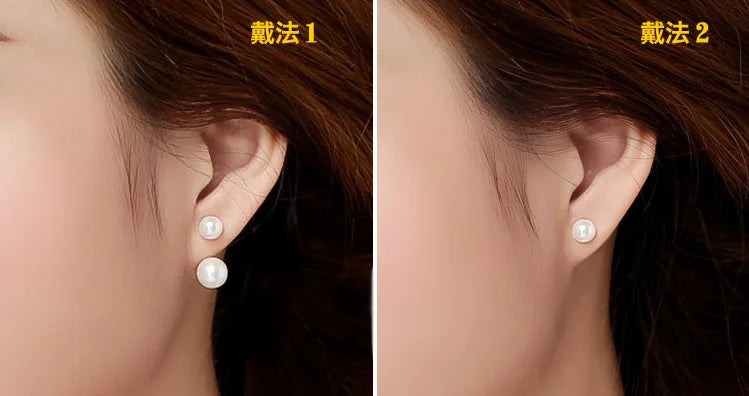 Elegant Shell Pearl Earrings for Women Silver 925 Jewelry Korean Style Fashionable Ear Studs Dating Sweet Girl gift