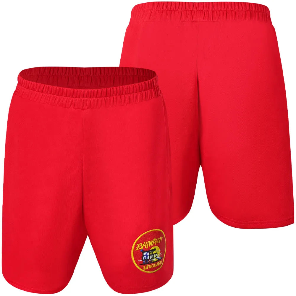 زي لعب الأدوار من Baywatch CJ Parker، زي سباحة للشاطئ، بدلة سباحة بيكيني للنساء، بدلة سباحة قصيرة للرجال، بدلة كرنفال الهالوين 