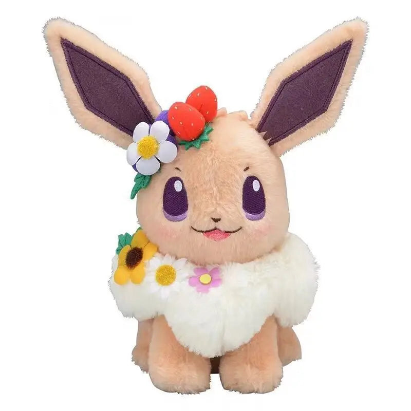 Easter Spring Festival Pikachu Eevee Plush Pokemon Doll Garland decoration Cute Stuffed Toy Kids Children Gift