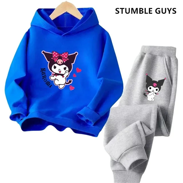 Hoodie Set Kids Fashion kids Clothes Cat Suit Children Hoodies Toddler Casual Tracksuit