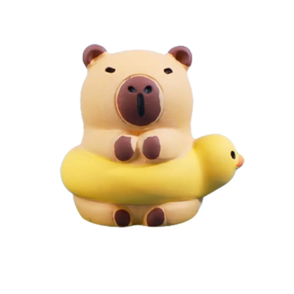 Animals Capybara Figure Toys Figure Model Simulation Capibara Model Simulation Cartoon Capybara Animals Figures Kid Toys
