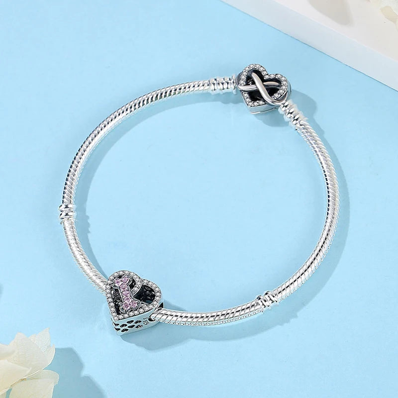 Original Silver Plated Charms For Women Love Pet Dog Cat Paw Print Pendant Beads Fit Pan Bracelets Necklaces DIY Luxury Jewelry