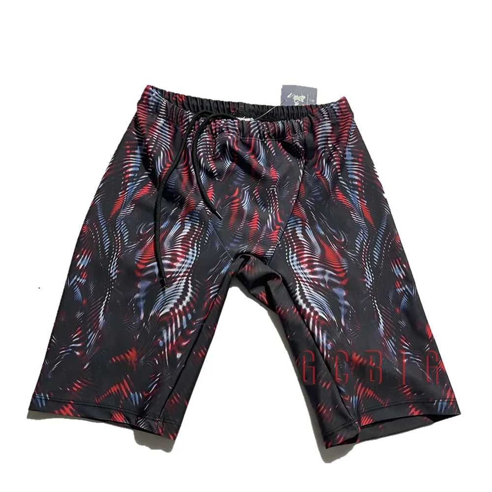 2023 New Boys Jammers Sports Surf Shorts Mens Summer Trunks Swimwear Training Swim Shorts Trunks Swimsuits Beach Swimming Pants