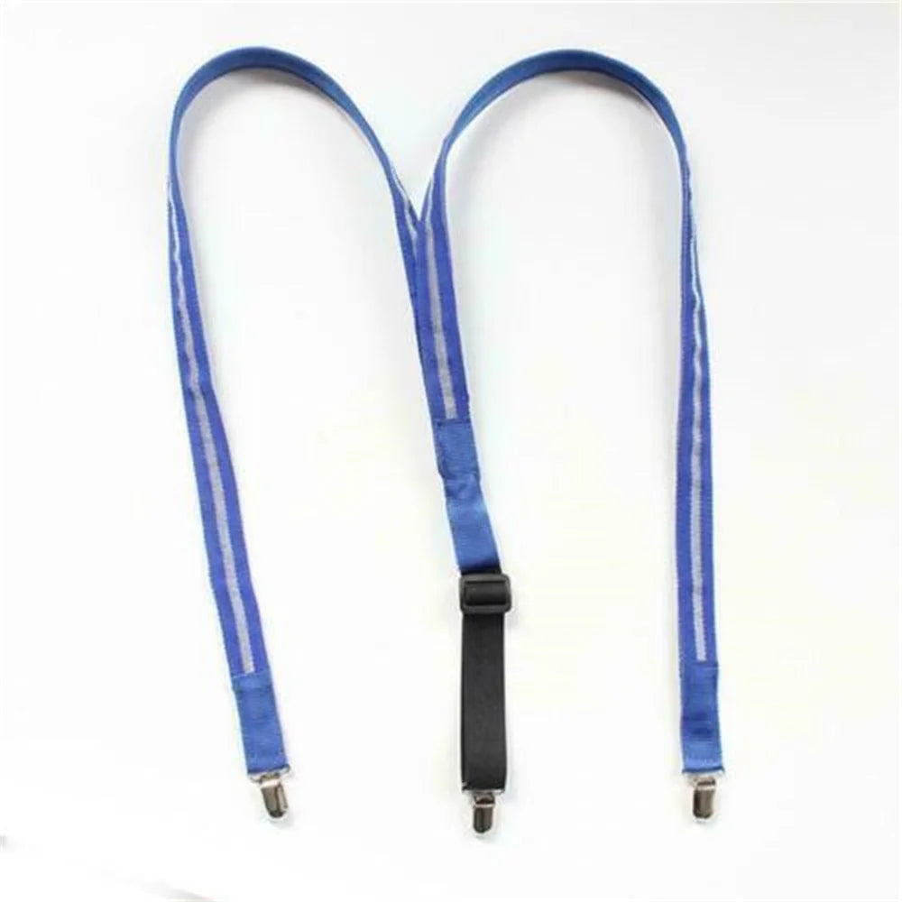 LED Men's Led Glow Suspenders Bow Tie DIY Music Suspenders Decorations Birthday Wedding Festival Costume Glow Party Supplies
