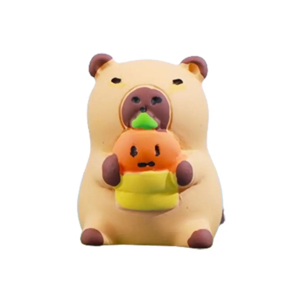 Animals Capybara Figure Toys Figure Model Simulation Capibara Model Simulation Cartoon Capybara Animals Figures Kid Toys