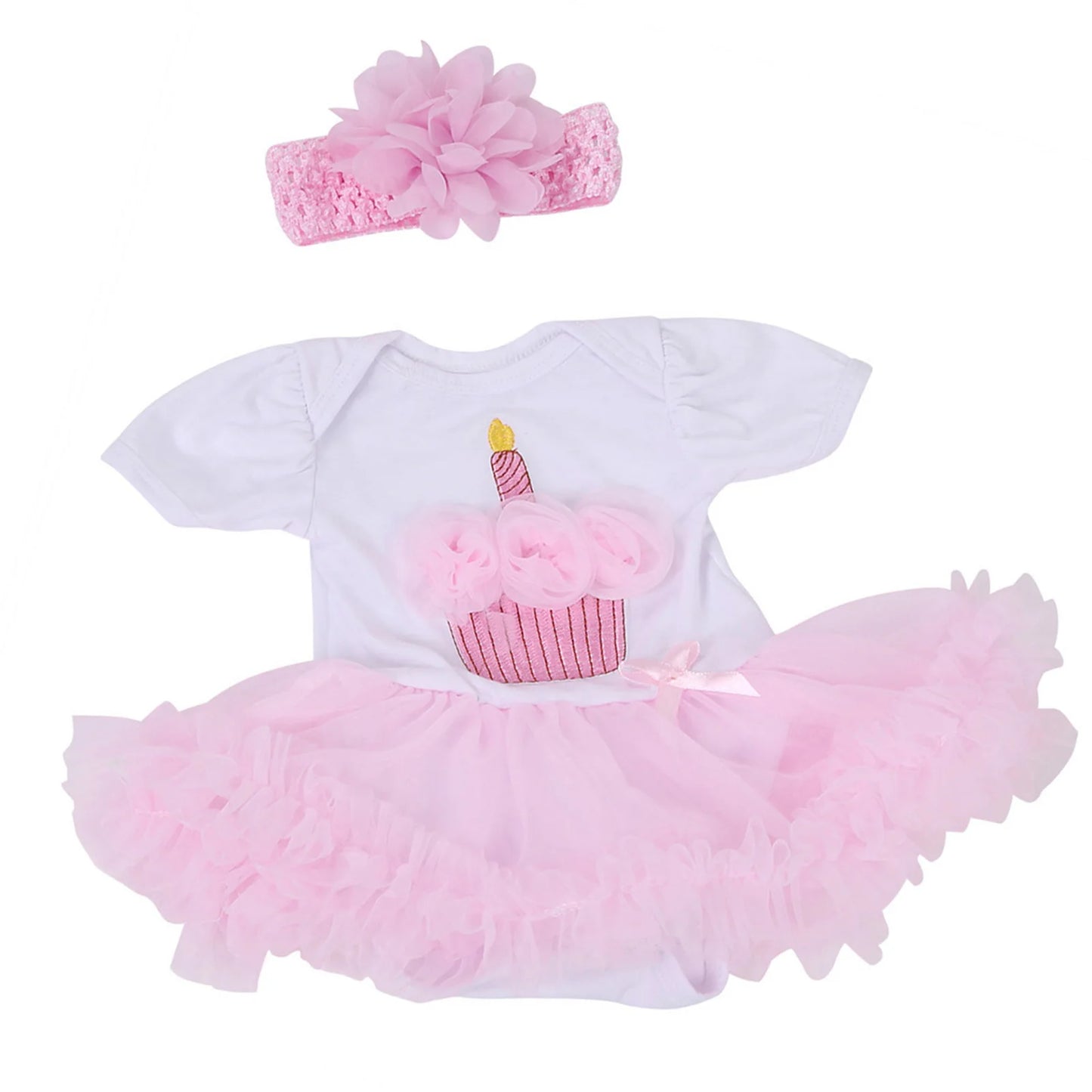 ZK20 Baby Kids Simulation Doll Lovely Dress Clothes Accessories for 20‑22inch Dolls