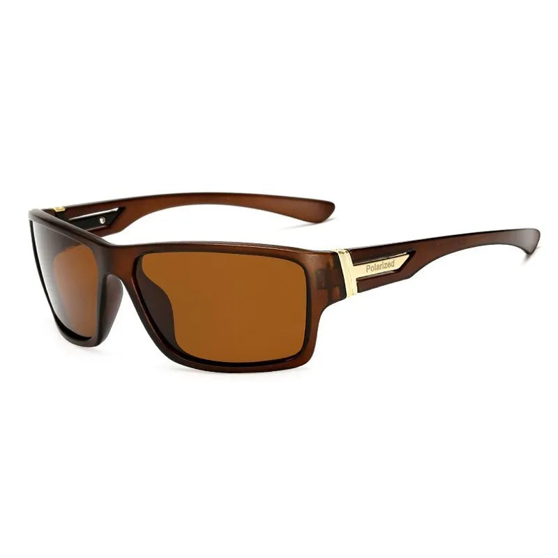 Fishing Sunglasses Men Polarization Sun Glasses Retro Vintage Goggles Women Fashion Polarization UV400 Driving Eyewear 12-KP1821