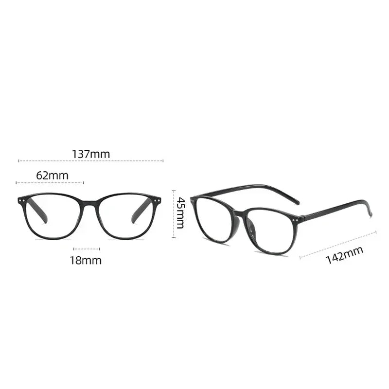 Intelligent Color Changing Far Sight Glasses New Fashion Square Frame Reading Sunglasses Prescription Photochromic Eyeglasses