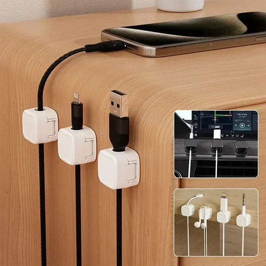 Attache Cable Clips Organization of Wire Fixed Cord Organizer Cables Electricity Accessories Charger Cable Protector Clearance