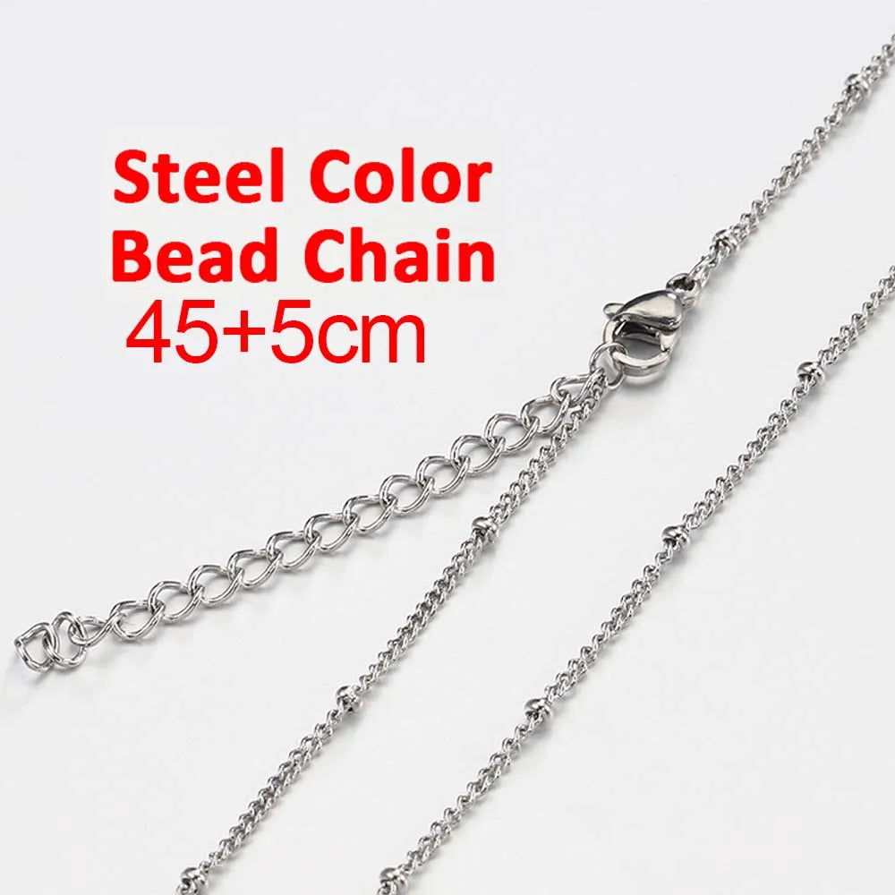 No Fade 5pcs Stainless Steel Twist Chain Necklace Box Snake Chain with Clasp Open Ring DIY Men Jewelry Making Findings Accessory