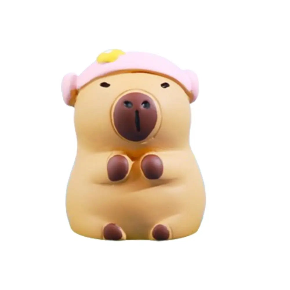 Animals Capybara Figure Toys Figure Model Simulation Capibara Model Simulation Cartoon Capybara Animals Figures Kid Toys