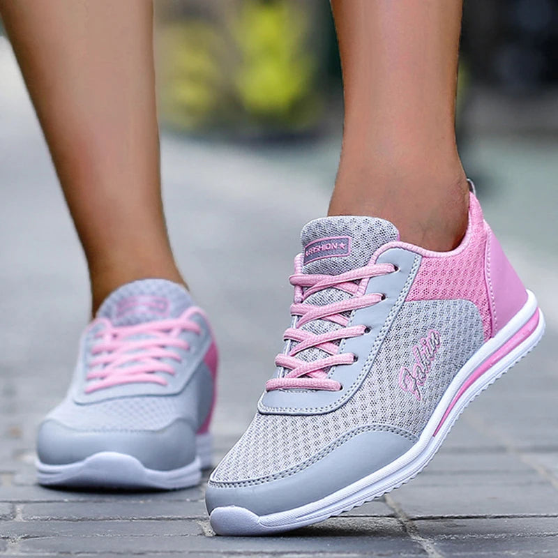 2025 New Women's Sneaker Fashion Trainers Shoes Woman Chunky Casual Sneaker Woman Lace Up Womens Sneakers Tenis Feminino