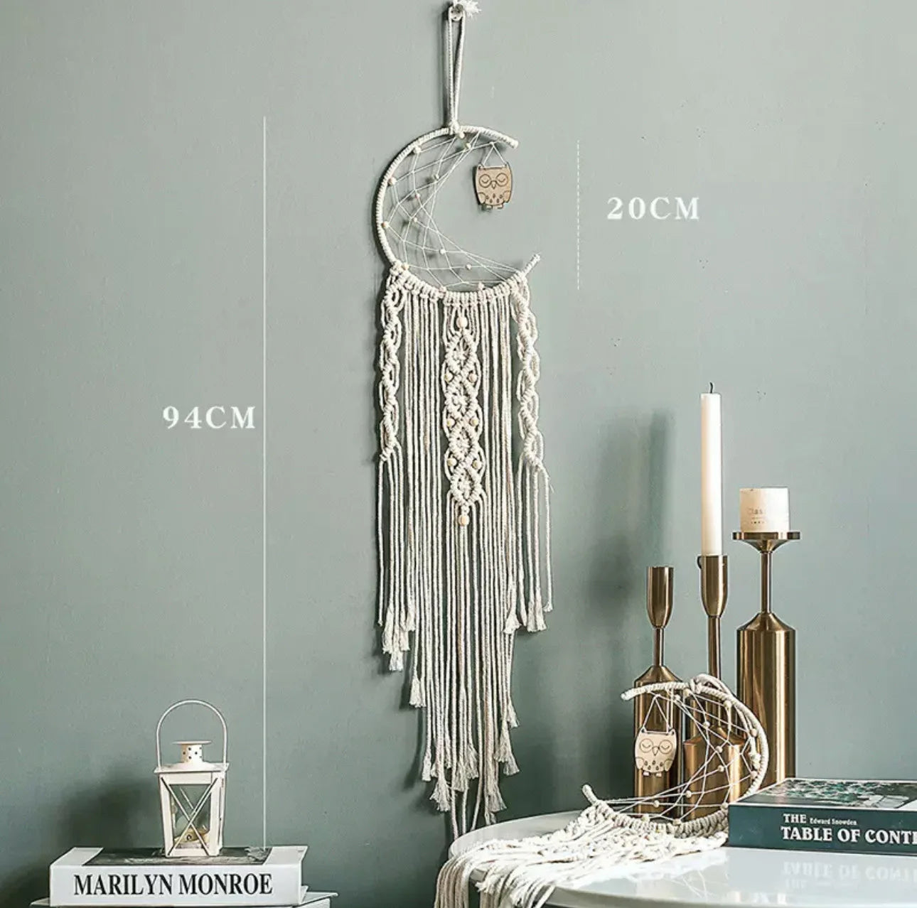 Northern Europe Popular Woven Tapestry Dream Catcher Hand Pendant Home Hanging Star Moon Decorative Hanging Cloth Wholesale