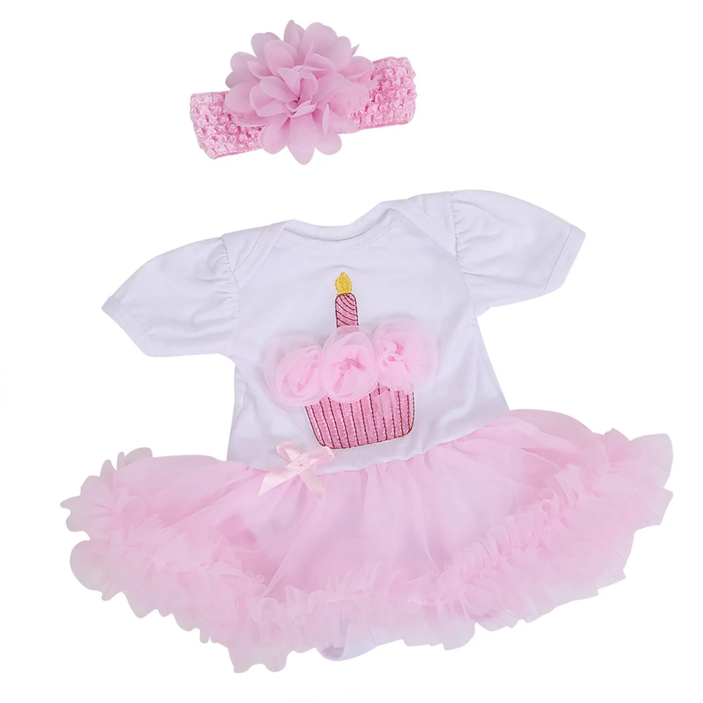 ZK20 Baby Kids Simulation Doll Lovely Dress Clothes Accessories for 20‑22inch Dolls