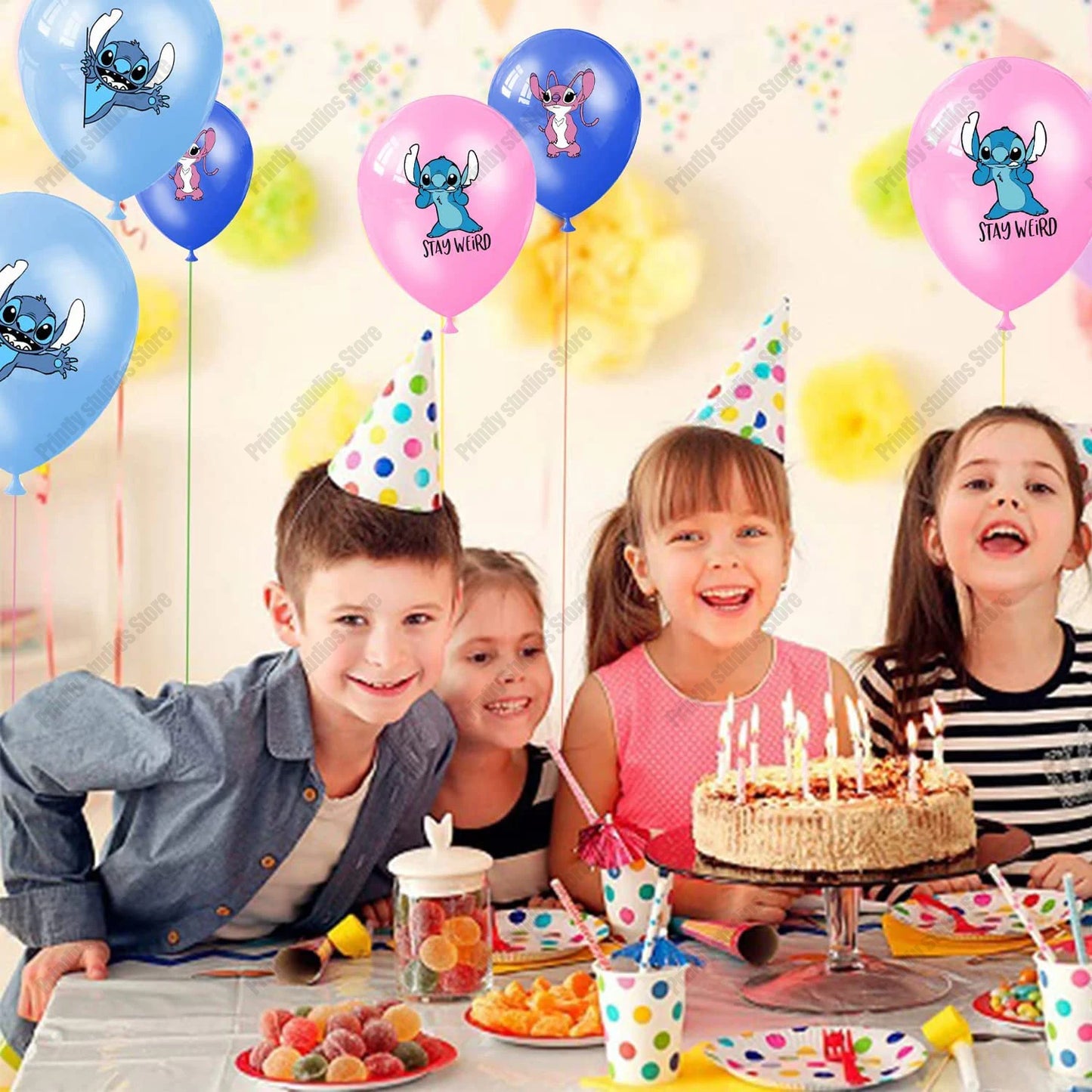 10 STÜCKE 12 Zoll Disney Lilo und Stitch Latexballons Set Globo Junge Mädchen Geburtstagsparty Babyparty Party Dekorationen Kinderspielzeug 