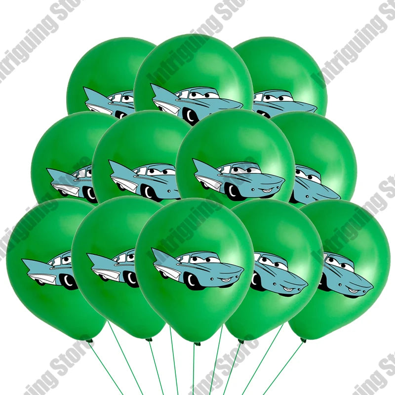 Disney Cars Lightning McQueen 32" Number Balloon Set   Baby Shower Supplies Birthday Party Decorations Kids Toy Gifts Air Globos