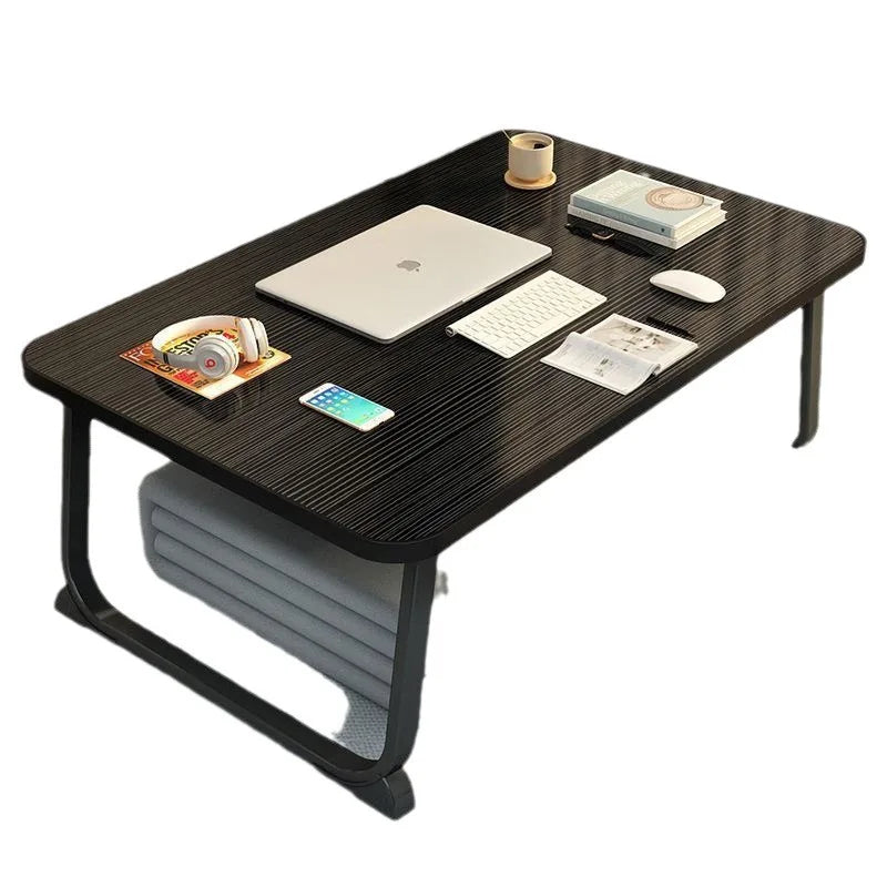 AOLIVIYA Bed Folding Small Table Bed Desk Notebook Table Bed Bedroom Sitting Student Dormitory Study Sofa Table