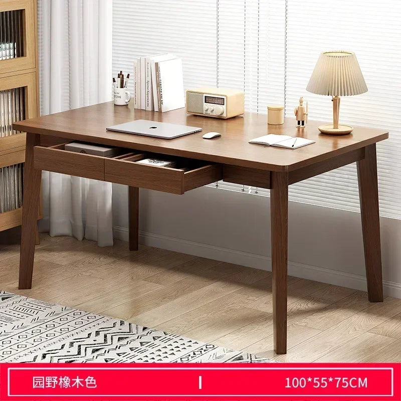 Wood Home Office Computer Desk Corner Desk with 3 Drawers and 2 Shelves,Large L-Shaped Study Writing Table Storage Cabinet