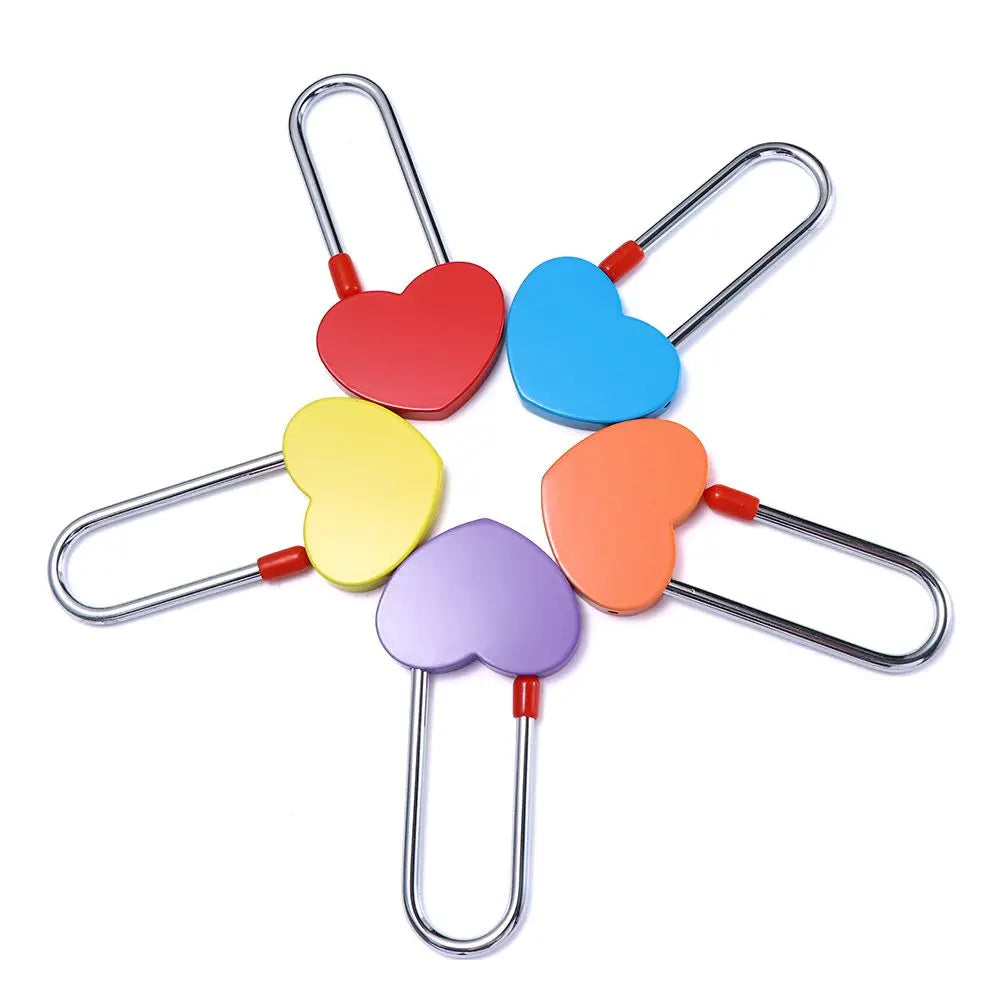 For Lovers Wedding Travel Supplies Couples Anniversary Without Key Heart Shape Keepsake Wedding Gifts Love Padlock Wish Lock