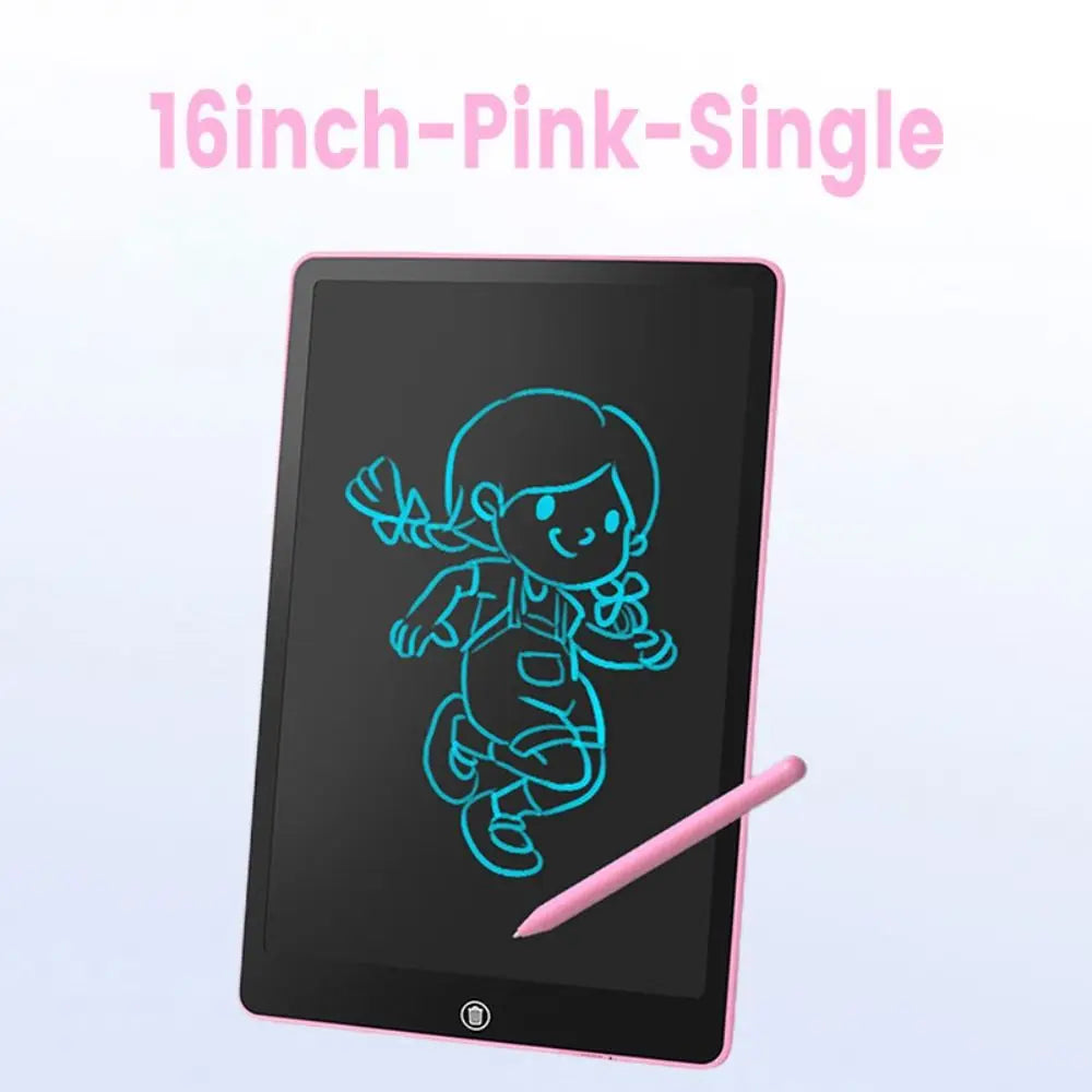 16-Zoll-Handschrift-Doodle-Board Neue digitale LCD-Grafik-Zeichenblöcke Mädchen-Jungen-Spielzeug Elektronisches Schreibtablett 