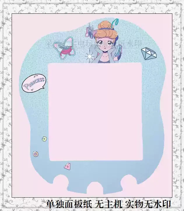 Sanrio Tamagotchi Uni Faceplate Silicone Protective Film Kawaii Sticker Cute Hellokitty Tamagotchi Protective Ornament Gifts