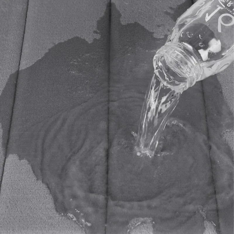 1PC Home Weiche Badematte Super Absorbent Badezimmer Teppiche Teppiche Weicher Memory Foam Boden Schlafzimmer WC Boden Duschteppich Wohnkultur 