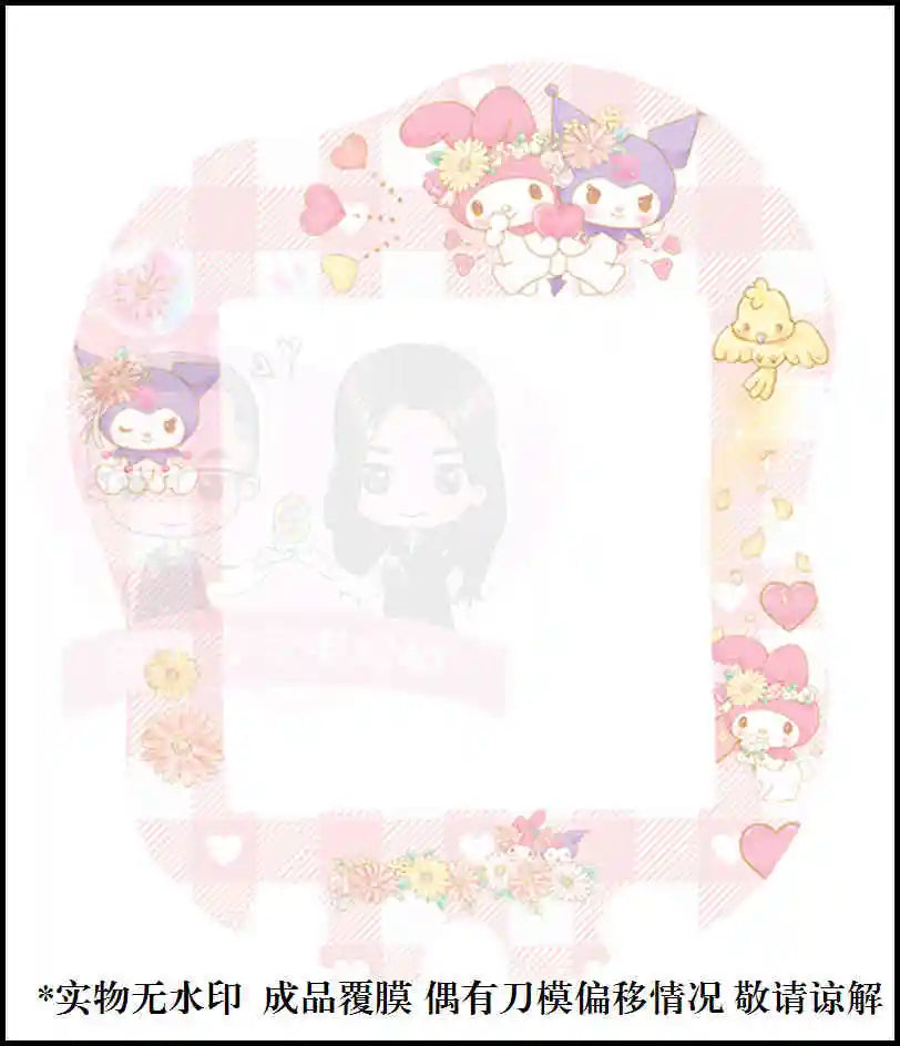 Sanrio Hellokitty Cinnamoroll Tamagotchi Uni Faceplate Silicone Protective Film Kawaii Sticker Cute Tamagotchi Protective Decor